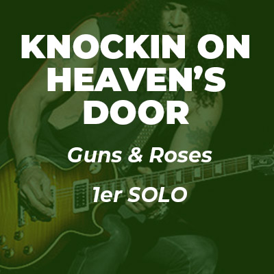 knokin on heavens door solo 1 tab